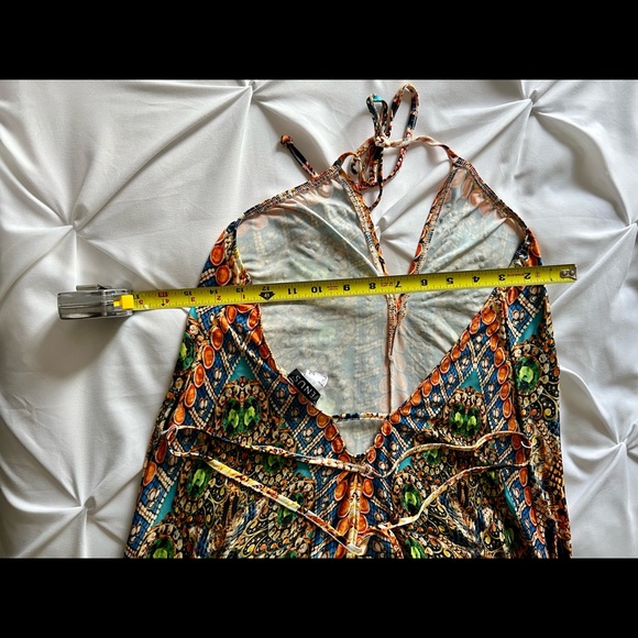 VENUS Colorful Hi-Low Backless Dress (M) NWOT - Picture 11 of 16